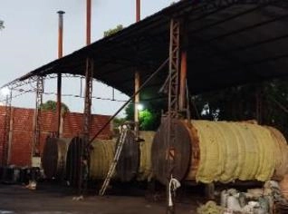Forno de Pirolise para Produção de Carvão Vegetal