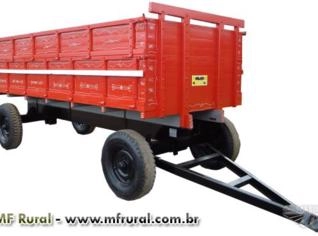 Carreta Agrícola Madeira 6 Toneladas - Resistente e Robusta