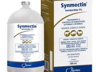 SYNMECTIN 500ML - Antiparasitário com Invermectina