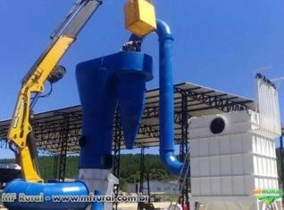 Secador Leito Fluidizado para Areia - Modelos de 10 a 100 Ton/h