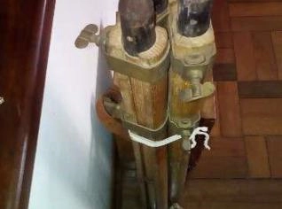 Teodolito Antigo com Tripé de Bronze - 1930/40