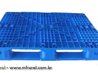 Pallet PBR-P Plástico 1000x1200x150 mm - Rei do Pallet