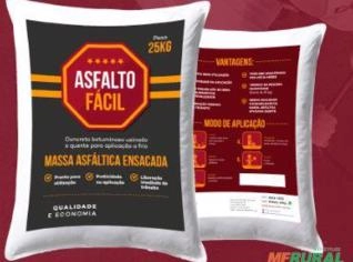 Asfalto Frio para Reparos - Saco 25kg