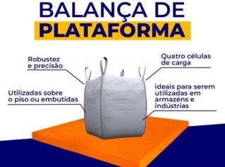 Balança Industrial Big Bag AFTS até 10.000 kg