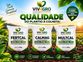 Fertilizante CalMag Cálcio + MgO + Enxofre