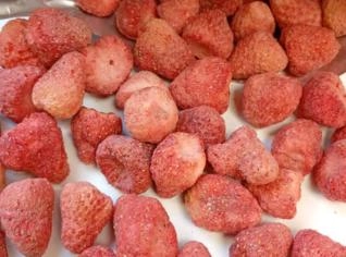 Morango Liofilizado - Venda por Atacado