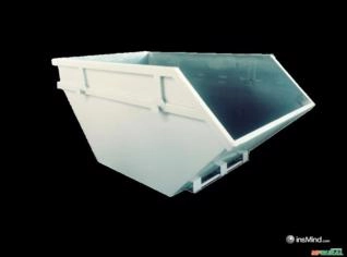 Caçamba estacionária 4m³