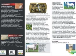 Torta de Neem Orgânica - Controle Natural de Pragas