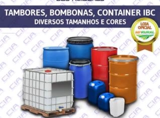 Bombonas, Tambores e IBC RJ - Recondicionados
