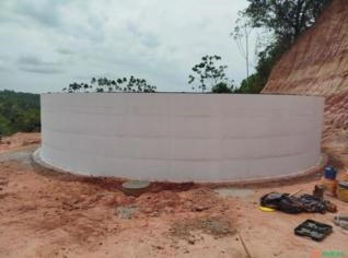 Reservatório de concreto