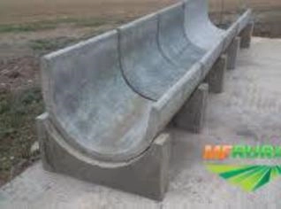 Cocho de Concreto Para Trato de Bovinos