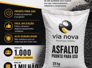 Asfalto Frio - Massa Asfáltica Estocável