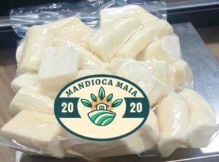 Mandioca (Aipim) Congelada Descascada - 10kg