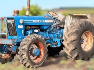 Trator Ford 6600 - Ano 1980, em bom estado