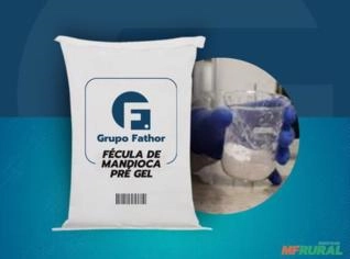 Fécula de Mandioca Pré Gel - Instantânea e Sem Calor