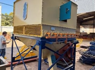 Resfriador contra-fluxo - 5 ton/h