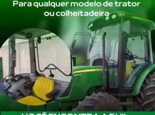 Cabine Agrícola Universal para Tratores e Máquinas