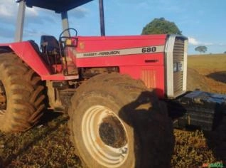 Trator Massey Ferguson 680 - 4x4 Ano 2004