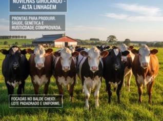 Venda de Novilhas e Vacas Girolando