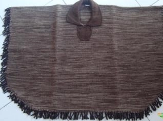 Poncho e Acessórios de Lã - Masculino e Feminino