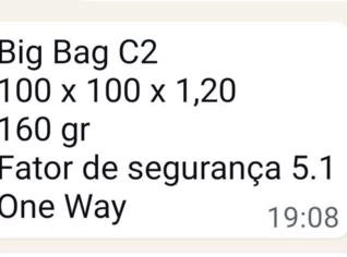 Big Bag Novo em Castro, PR
