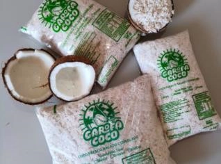 Coco Ralado Congelado - 100% Natural em Rodelas, BA