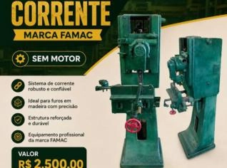 Furadeira de Corrente - Itapetininga