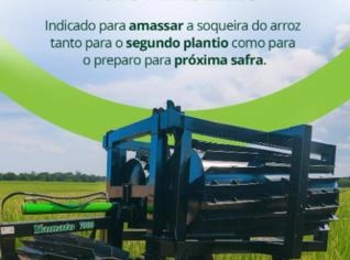 Rolo Faca Arroseiro - Equipamento para Arrozais