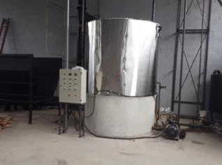 Aquecedor de Fluído Térmico 450.000 kcal a Lenha e Cavaco