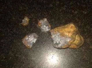 Meteorito raro de 176g encontrado na Bahia