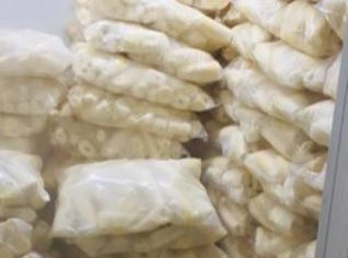 Mandioca Descascada Congelada 10kg para Atacado