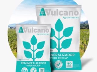 Pó de Rocha Remineralizador Natural para Agricultura