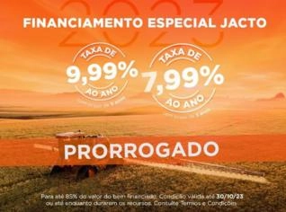 Financiamento Jacto Brasil a 7,99% ao ano para 36 meses