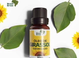 Óleo de Girassol Ozonizado 30ml