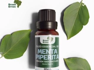 Óleo de Menta Piperita 100% Natural