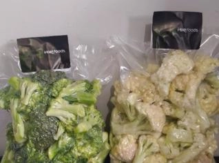 Vegetais Resfriados e Higienizados a Vácuo