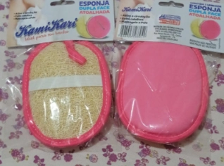 Bucha Vegetal Kami Kari - Esponja de Banho Natural