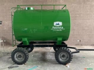 Tanque Pipa 7 mil litros com rodas e pneus