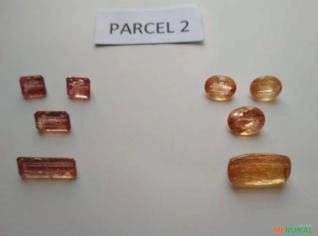 Pedras de Topázio Imperial Lapidadas - 75 Gemas