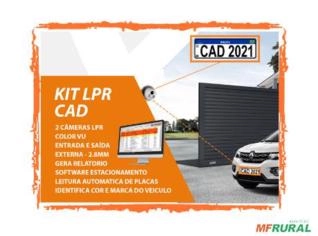Kit Estacionamento LPR CAD com Leitura Automática de Placas