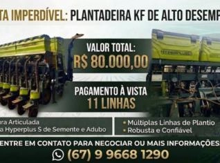 Plantadeira KF Hyperplus S 11 Linhas