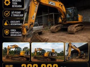 Escavadeira JCB 2016 em Rio Branco