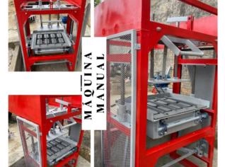 Máquina Manual para Blocos de Cimento - Valsan Máquinas