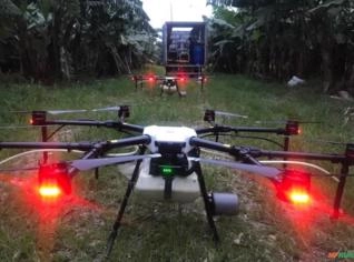 Drone Agrícola AGRAS para Pulverização Avançada