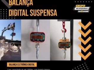 Balança Digital Suspensa até 3000kg