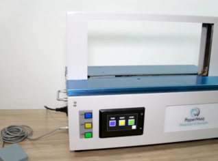 Cintadeira Automática de Bancada para Agrupamento