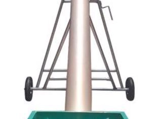 Transportador Chupin Tubo 180mm Móvel