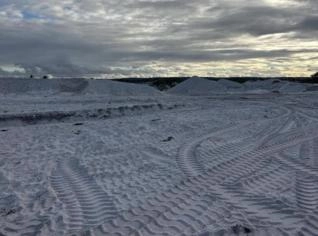 Areia de Sílica de Alta Pureza - Sergipe