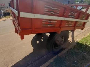 Carreta Reforçada 2 Rodas - Alta Durabilidade