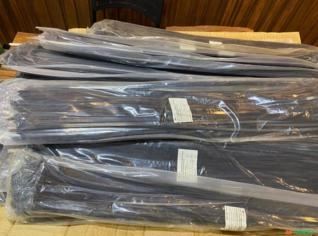 Abraxadeira de Nylon Preta 9mm x 770mm